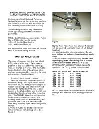 Edelbrock 8147 Automobile Parts User Manual Manualzz Com