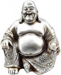 Bellaa 25761 Laughing Buddha Statue