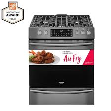 Front Control Gas Range With Air Fry