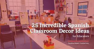 spanish classroom decor ideas