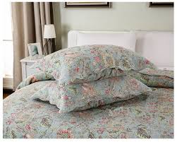 cotton bedspread quilt coverlet shabby