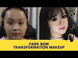 park bom 2ne1 transformation makeup