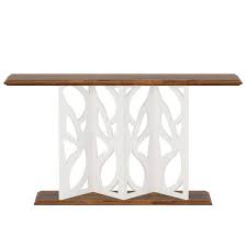 Rectangle Wood Console Table