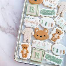Pin By Pamy Delgra On Baby Cookies Teddy Bear Cakes  gambar png