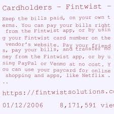 Cómo activar su tarjeta prepagada de mastercard® de fintwist llame a la línea gratuita 888.265.8228 para activar su tarjeta fintwist, y para comenzar a usar su tarjeta en cualquier lugar que acepte mastercard®.manténgase en el teléfono hasta escuchar, su tarjeta está activada. Zt4bemt8rf65xm