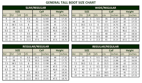 tall boot size chart jpg dublin