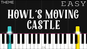 howl s moving castle theme easy piano