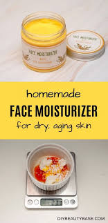 diy face moisturizer hydrates heals
