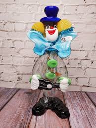 Murano Glass Clown Toscany Made In
