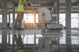 finishing hardened concrete concrete