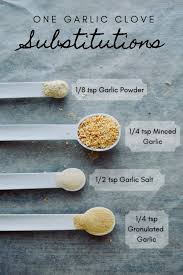garlic powder vs garlic salt when to