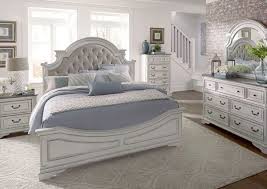 The most common types from variety distressed bedroom furniture. Magnolia Manor Queen Size Upholstered Bedroom Set White Home Furniture Plus Bedding