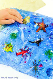 ocean life sensory bag for toddlers and