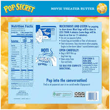 pop secret popcorn theater