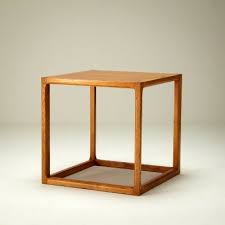 Danish Cube Rack Side Table
