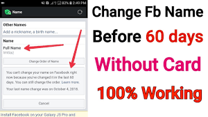 Check spelling or type a new query. How To Change Facebook Id Name Before 60 Days Without Card Youtube