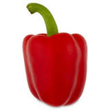 How much does a red bell pepper weigh?