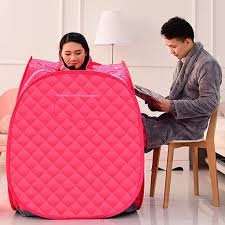portable steam sauna tent for two