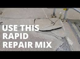how to repair broken concrete fix