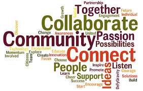 Image result for people working together in a community