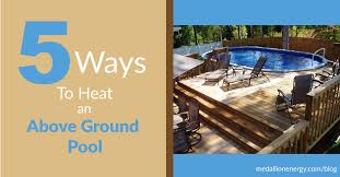 Gas pool heaters pull water from your pool, running it through a series of copper coils. How To Heat An Above Ground Pool Fast Warm Up Above Ground Pool