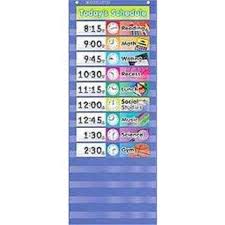 Daily Schedule Pocket Chart Scholastic Inc Office