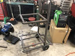 We designed a sleek welding cart to hold the welder and 2 cylinders for welding mild steel and aluminum. Weldingweb Welding Community For Pros And Enthusiasts