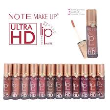 note makeup ultra hd perfect lip matte