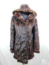 Fur Coat Made Of Natural Mink Fur