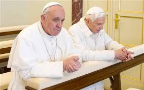 Image result for photo two popes