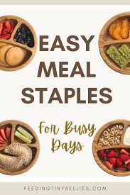 easy baby and toddler meals feeding
