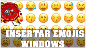 insertar emojis en windows