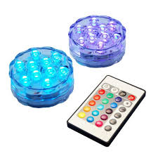 Lumabase Multi Color Led Lights With Remote 2 Pack 69102 The Home Depot