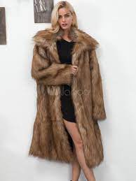 Long Faux Fur Coat Fur Coats Women