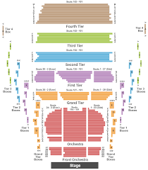 New Jersey Performing Arts Center Seating Chart Newark