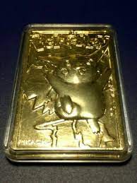 It is made from a high quality alloy and plated in 23kt gold. Pokemon Burger King Charizard 23k Gold Plated Trading Card Pokeball For Sale Online Ebay