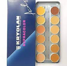 kryolan supracolor base palette for