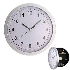 25 7cm Secret Wall Clock Safe