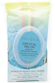 pacifica crystal melon makeup removing