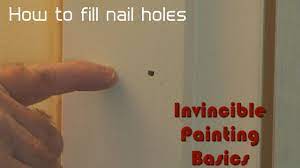 putty nail holes super fast you