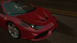 Mods for gta sa mobile. Gta San Andreas Ferrari 458 Speciale A Mod Gtainside Com