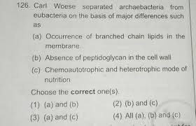 carl woese separated archaebacteria