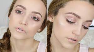 romantic soft pink makeup tutorial