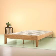 moiz deluxe wood platform bed frame