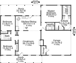 House Plan 40026 Ranch Style With