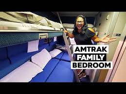 amtrak family bedroom on a superliner
