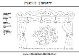 Search through 623,989 free printable colorings at getcolorings. Musical Theatre Colouring Page Kids Puzzles And Games