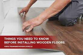 installing wooden floors