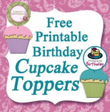 free printable cupcake toppers hubpages