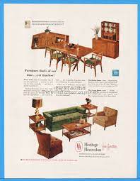 mid century modern retro furniture ad